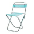 thumbnail image 2 of Taburete plegable para acampar, reposapiés plegable, silla de montar, taburete de playa para viajes, mochilero, deportes, jardinería al aire libre estilo A, 2 of 8