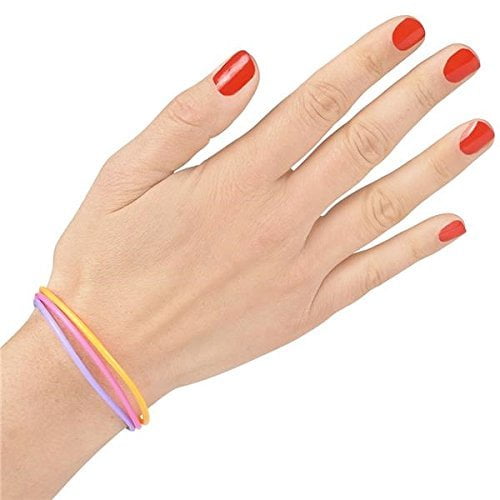 Plastic Bracelets Assorted Colors 144 Pieces 2.75" In, For Kids
