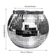 thumbnail image 4 of Cubo De Hielo De Bola De Discoteca Bolsa Likrtyny Libre de BPA, 4 of 4