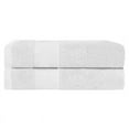 thumbnail image 2 of Superior Aria Turkish Cotton Solid Heavyweight White Bath Towel Set of 2, 2 of 6