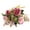 Pink, variant on Artificial Peonies Verdsylv Faux Peony and Rose Flower Bouquet, Small Faux Floral Arrangement with Realistic Blooms for Home Decoration, Table Centerpiece, and Party Decorations Flowers, A
