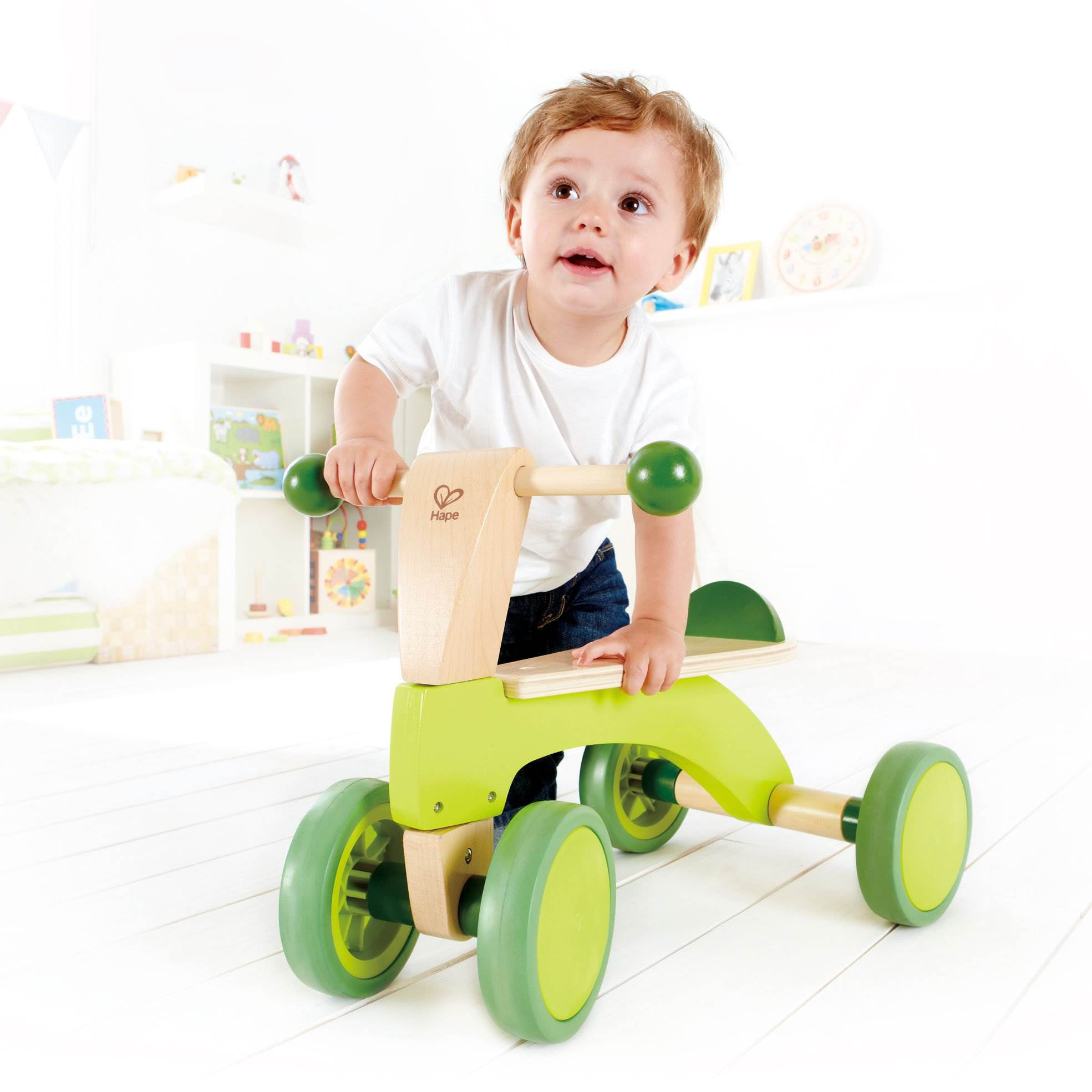 Беговелы hape. Hape 4-х колесный скутер каталка. Беговел Hape четырехколесный. Wooden Baby Toys ходунки, самокат. Беговел Hape 1000796290.