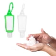 thumbnail image 4 of 4pcs Plastic Hand Sanitizer Travel Bottles 30ML Leak Proof Liquid Containers, 4 of 4