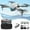 Gray, variant on Fuebueo Drone with 1080P Camera for Beginners and Kids Altitude Hold,Automatic Avoidance Obstacles,360° Flip-Carrying Case With Remote Control