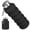 Black, variant on Collapsible Water Bottles 16oz, Reuseable BPA Free Silicone Foldable Water Bottles with Carabiner for Travel Camping Hiking - Black