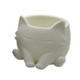 thumbnail image 2 of Dserhfy 3D Printed Cat Planter Pot Indoor Outdoor Animal Shape Succulents Herb Plants Flower Pot Container Home Balcony Garden Decoration, 2 of 8