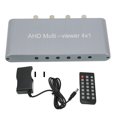 thumbnail image 2 of AHD 4x1 Multiviewer Switch, 4 In 1 Out 1080P@60Hz  To Quad AHD Screen, High Speed No Delay In Transmission, For Video Surveillance Areas, 2 of 8