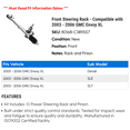 thumbnail image 2 of Front Steering Rack - Compatible with 2003 - 2006 GMC Envoy XL 2004 2005, 2 of 2