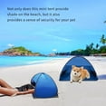 thumbnail image 4 of Uveego Mini Head Sun Shelter Tent, Mini Pop Up Canopy, 2025 New Beach Pop up Beach Tent Sun Shade, Portable Anti-Uv Automatic Shade Canopy for Beaches Sunbathing with Phone Stand, 4 of 7