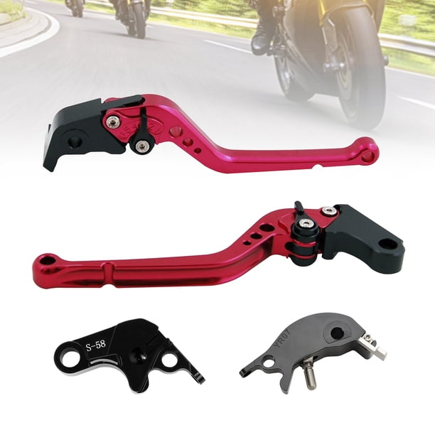 Palanca de freno de embrague larga apta para YAMAHA YZF R7 MT-10/SP FZ-10/SP 2022-23