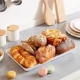 thumbnail image 3 of Lifewit 3 Pack Plastic Serving Trays for Party, Plastic Serving Platters for Party, Serving Trays Platters, White, 3 of 8