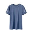 thumbnail image 7 of yillto Men Big and Tall Shirts Quick Dry Lightweight Athletic Running Tshirts Summer Breathable Tees, 7 of 7