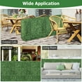 thumbnail image 6 of 34" x 14" x 32.5"Artificial Boxwood Hedge Wall, Faux Greenery Room Divider Decorative Privacy Screen Fence Backdrop, Freestanding Hedging Shrubs for Indoor Outdoor Balcony Garden Yard Deck, 6 of 9