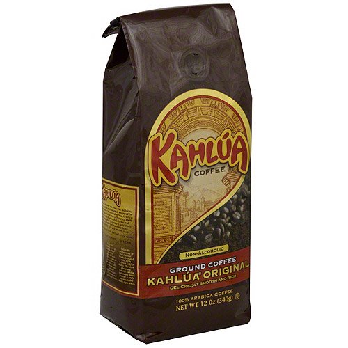 Kahlua Original Ground Coffee, 12 oz (Pack of 6)