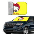 thumbnail image 4 of Windshield Sun Shade Foldable Car Front Window Sunshade For Car Suv Trucks Vans - Best Heat Shield Blocker Visor Cover Blocks Uv Rays And Keeps Your Vehicle Cool-Small, 4 of 5