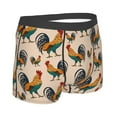 thumbnail image 3 of Naloa Rooster Print Mens Underwear - Boxers for Men, Classic Briefs for Men, 3 of 9
