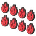 thumbnail image 4 of LOLIPPYY 8Pcs Durable Silicone Tennis Dampeners Red for Racket Vibration and Shock Absorption, 4 of 8