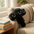 thumbnail image 5 of 8 Inch Black Pixel-Style Three-Headed Stuffed Plush Toy, Video Game Collectible Plushies - Wither, 5 of 5