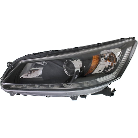 Headlight Compatible With 2014-2015 Honda Accord Left Driver Halogen With bulb(s)