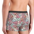 thumbnail image 3 of Goofa Cartoon Hearts Printed Men's Boxer Briefs Underwear, Moisture-Wicking Underwear, Trunk,Soft and Breathable Cotton Underwear-, 3 of 9