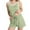 02-Light Army Green, variant on MINTREUS Womens Sleeveless Pajamas Set Casual Sleepwear Sets Tank Top and Shorts 2 Piece Loungewear