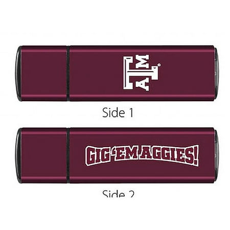 Tribeca 4GB Texas A&M Spirit Stick USB Flash Drive, Maroon