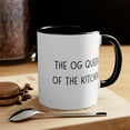 thumbnail image 4 of Grandma Gifts Two-Tone 11oz Mug "The OG queen of the kitchen.", 4 of 4
