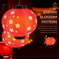 thumbnail image 4 of Miangastore Japanese Style Hanging Lantern Outdoor Cherry Flower Lantern Restaurant Lantern, 4 of 9