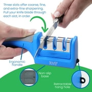 DMT Eversharp Three Stage Knife Sharpener / Coarse / Fine & X-Fine Sharpening / Ergonomic & Easy To Use Sharpener