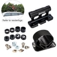 thumbnail image 1 of Bike Block Fork Mount Holder Aluminum Alloy Thru Axle Fork Bikes Block Car Roof Rack Carrier Front Fork Rear Rack, 1 of 9