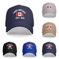 thumbnail image 3 of Lake Ontario Hat Unisex Baseball Cap Adjustable Strap Cotton Dad Hat Casual Great Lakes Inspired Outdoor Headwear For Men Women, 3 of 3