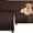 Brown, variant on TOPCHANCES Reversible L Shape Sofa Slipcover, Sectional Couch Cover (Large Size, Brown)