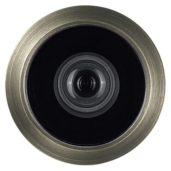 220-Degree Solid Brass Peep Holes for Door with 16mm Drill Bit, 0.63 Inch Door Peephole with Privacy,