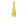 thumbnail image 5 of CorLiving Yellow Fabric 6.5ft x 6.5ft Square Tilting Market Patio Umbrella, 5 of 9