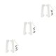 thumbnail image 5 of Vogacara 1 par de estribos laterales de Metal, estribos de Pedal, pedales deslizantes, piezas de mejora de Control remoto, reemplazo para Jimny Blanco 3piezas Vogacara CBP186909, 5 of 6