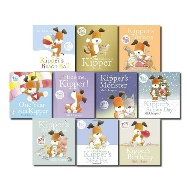 Kipper the Dog Collection 10 Books Set by Mick Inkpen - Ages 3-5