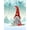 Tomte, variant on Christmas Tomte in Winter Garden Yard Flag Banner House Home Decor 12 x 18 inch, Forest Snow Small Mini Decorative Double Sided Welcome Flags for Holiday Wedding Party Outdoor Outside