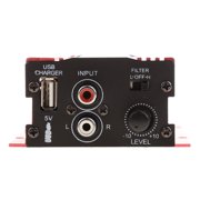 ROCKROK Hi-Fi 36W 2 Channel Stereo Amplifier Home Car Equipment Component Amplifier