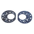 thumbnail image 4 of 2 filigrana flor acrílico colgante DIY collar pendientes joyería Los 4x0.1cm Zulema Colgantes de encantos de acrílico huecos, 4 of 8