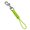 Green, variant on Underwater Cord for Diving Equipment with Turning Hook Joint, 316 Stainless Steel Hardware, and Hand-Plaited Eye End