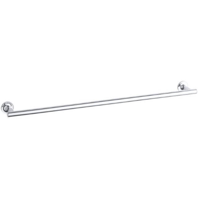 KOHLER K-14437-CP Purist 30-Inch Towel Bar, Polished Chrome