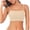Beige, variant on Sports Bras for Women Padded Spaghetti Strap Sleeveless Crop Tank Tops Wireless Square Neck Cami Workout Bra for Training Fitness Running Yoga