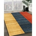 thumbnail image 3 of Ahgly Company Machine Washable Indoor Rectangle Contemporary Fire Brick Red Area Rugs, 8' x 10', 3 of 7