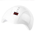 thumbnail image 1 of UV Nail Polish Lamp 36W LED Gel Dryer Curing LCD Manicure Tools (White), 1 of 7