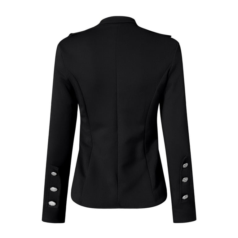 Dtydtpe Jackets for Women Blazer Jackets for Women, Women Loose Top Long  Sleeve Casual Jacket Ladies Office Wear Coat Blouse Winter Coats for Women