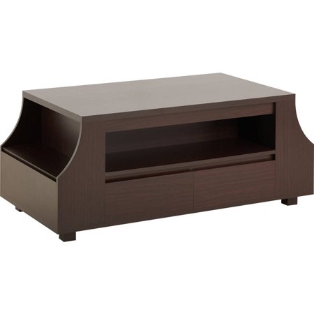 Furniture Of America Patton Contemporary Style Coffee Table Walnut Furniture Of America Patton Contemporary Style Coffee Table Walnut