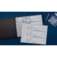 thumbnail image 2 of Better Office Products Zipper Pouch Cover Checkbook Cover, Black Textured, 2 of 5