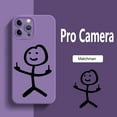 thumbnail image 4 of Funda de teléfono de dibujos animados Matchman para IPhone 11, 12, 13, 14 Pro Max, Mini, XR, XS, X, 7, 8 Plus, SE2020, funda de silicona TPU suave mate a prueba de golpes, 4 of 4