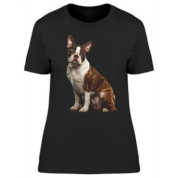 Terrier Dog Looking Forward T-Shirt Women -Image by Shutterstock, Female Medium