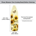 thumbnail image 5 of HELLHERO Installation 15x54 Ironing Board Cover - Sunflowers, Elastic Edge, Applicable Standard Size Iron Board Cover, Setup for Effortless Ironing Experience, 5 of 5